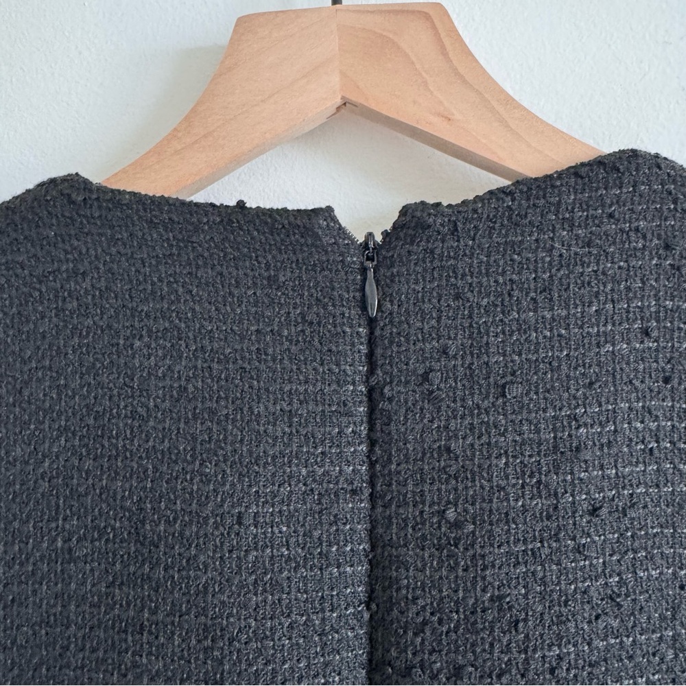 Tuckernuck | Black Tweed Sleeveless Jackie Shift Dress New w/ Tags ~ XL - Picture 13 of 15